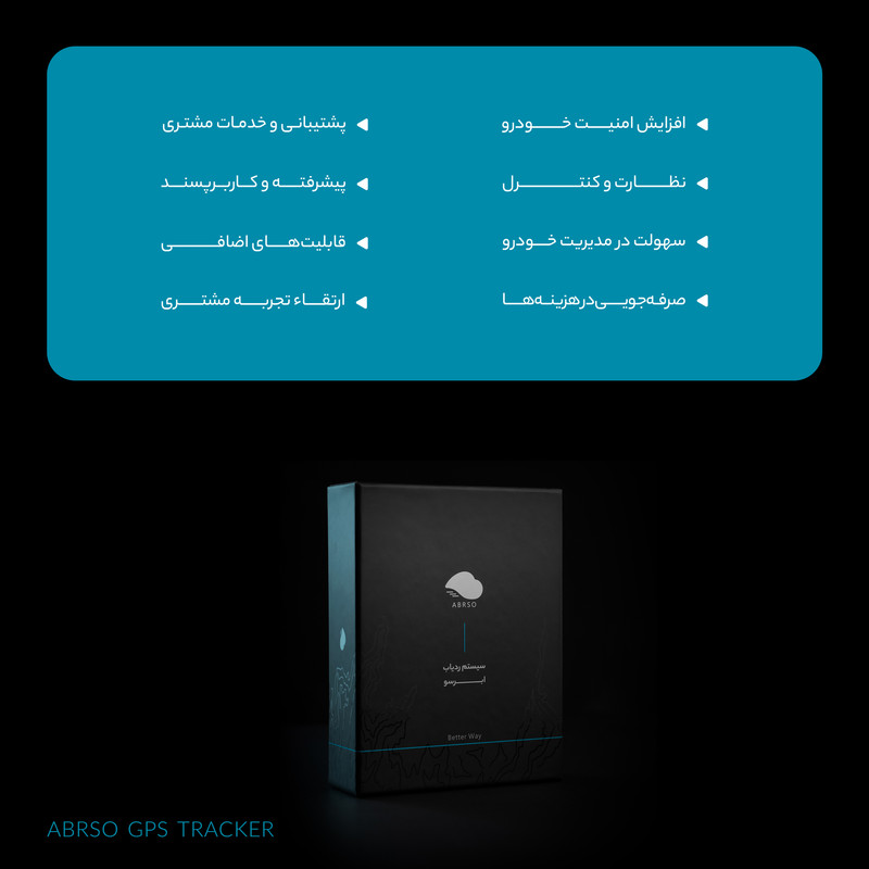 ردیاب خودرو ابرسو مدل GPS STS300