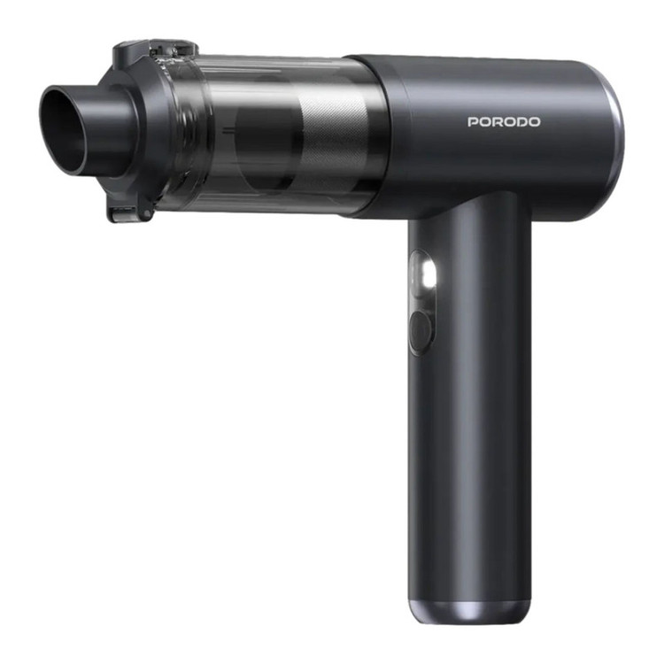 دمنده و مکنده شارژی پرودو مدل Tornado Pro PDM8DGY با موتور براشلس 90,000 دور در دقیقه، مکش 22,000 پاسکال، توان 140 وات، سه سطح تنظیم قدرت و باتری 8000 میلیآمپرساعت