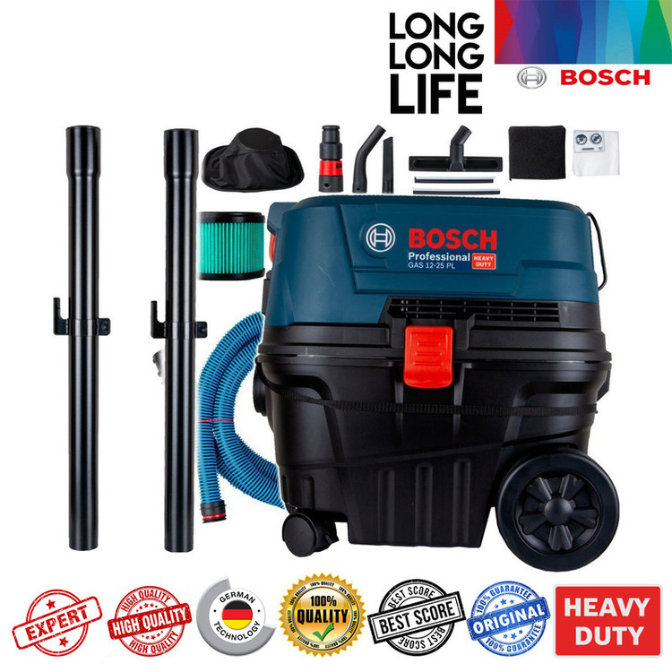 دستگاه دمنده و مکنده تر و خشک بوش مدل GAS 12-25 PL Professional