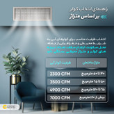 کولر آبی 5500 آبسال مدل AC55R
