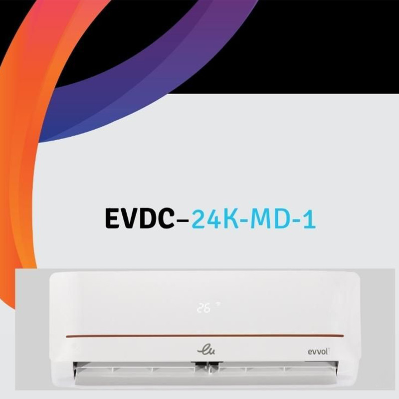 کولر گازی اسپلیت دیواری (Split) 24000 اینورتر ایوولی مدل 24 هزار اینورتر مدل EVDC-24K-MD-1