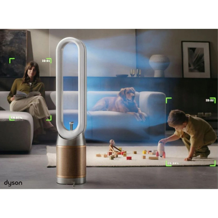 دستگاه تصفیهکننده هوا خانگی سه مرحلهای دایسون مدل Find+Follow Purifier Cool TP14