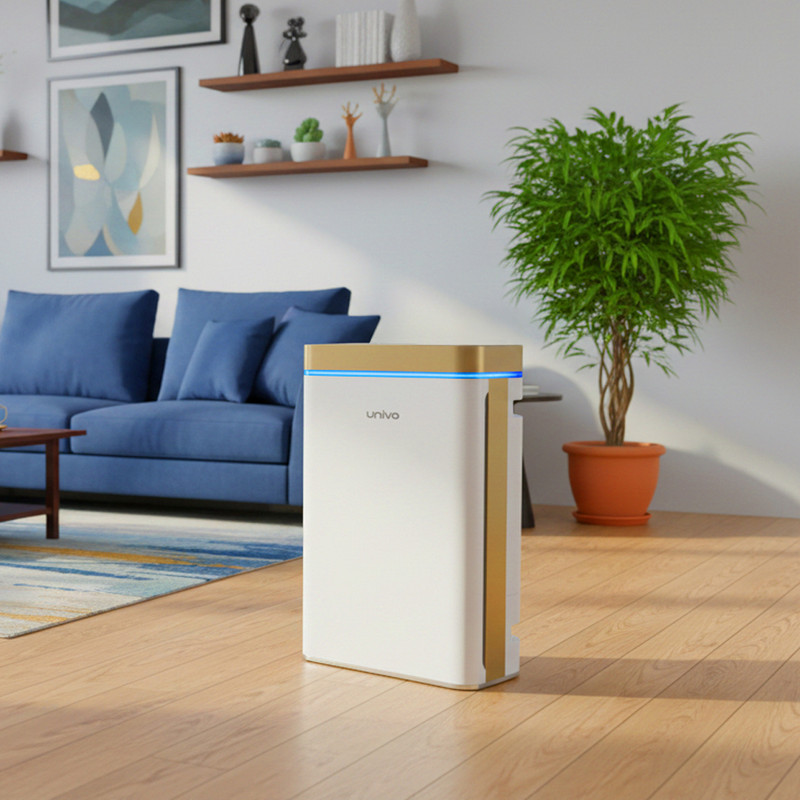 دستگاه تصفیهکننده هوا خانگی پنج مرحلهای یونیوو مدل UAir Cloud 480 Hydra به همراه فیلتر