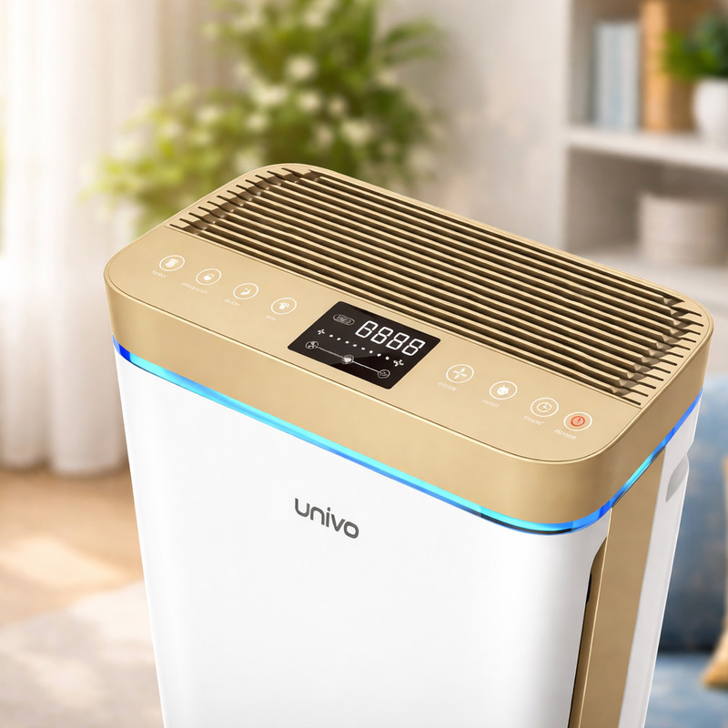 دستگاه تصفیهکننده هوا خانگی پنج مرحلهای یونیوو مدل UAir Cloud 480 Hydra به همراه فیلتر