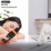 پنکه شارژی ریمکس مدل F03 ظرفیت 1200 میلی آمپر ساعت