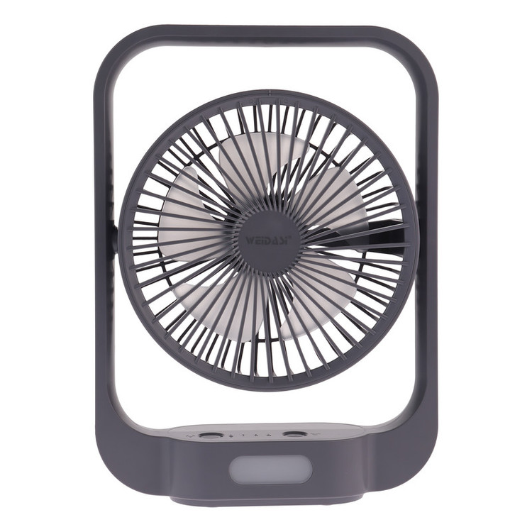 پنکه شارژی ویداسی مدل WD-280 ظرفیت 2400 میلی آمپر ساعت