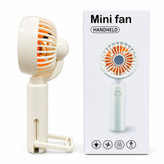 پنکه دستی مدل پایه جمع شونده Handheld Lights Function ظرفیت 500 میلی آمپر ساعت