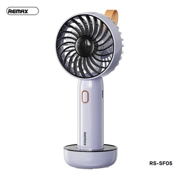 پنکه دستی ریمکس مدل SF05 ظرفیت 1200 میلی آمپر ساعت