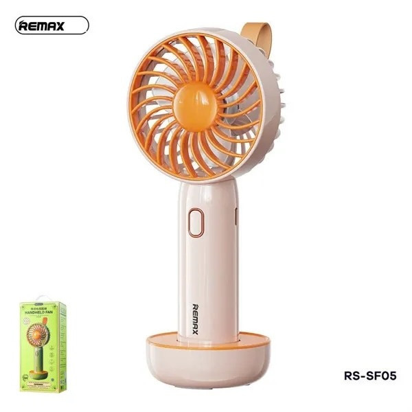 پنکه دستی ریمکس مدل SF05 ظرفیت 1200 میلی آمپر ساعت