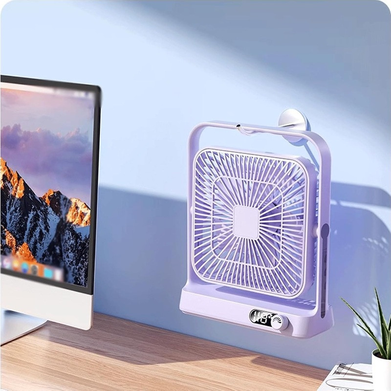 پنکه رومیزی مدل M10 ظرفیت 2600 میلی آمپر ساعت