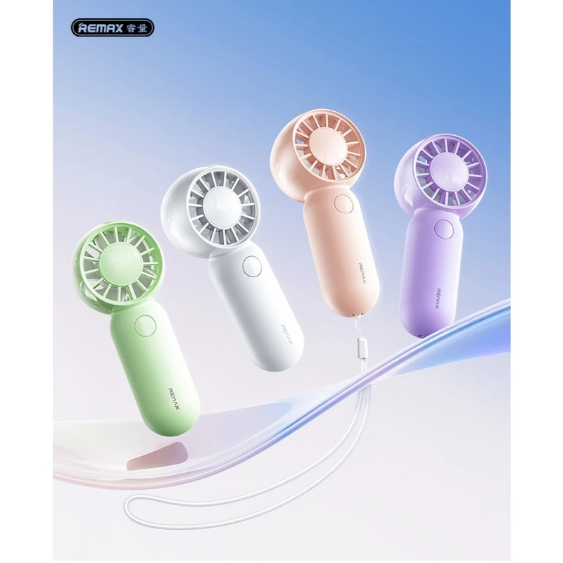 پنکه دستی ریمکس مدل RS-SF08 ظرفیت 500 میلی آمپر ساعت