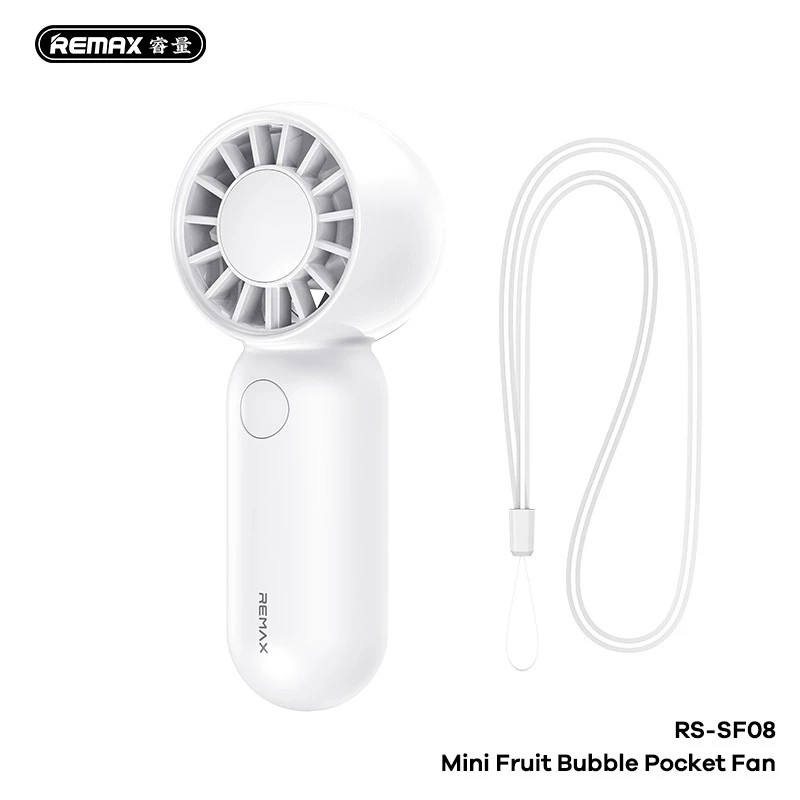 پنکه دستی ریمکس مدل RS-SF08 ظرفیت 500 میلی آمپر ساعت
