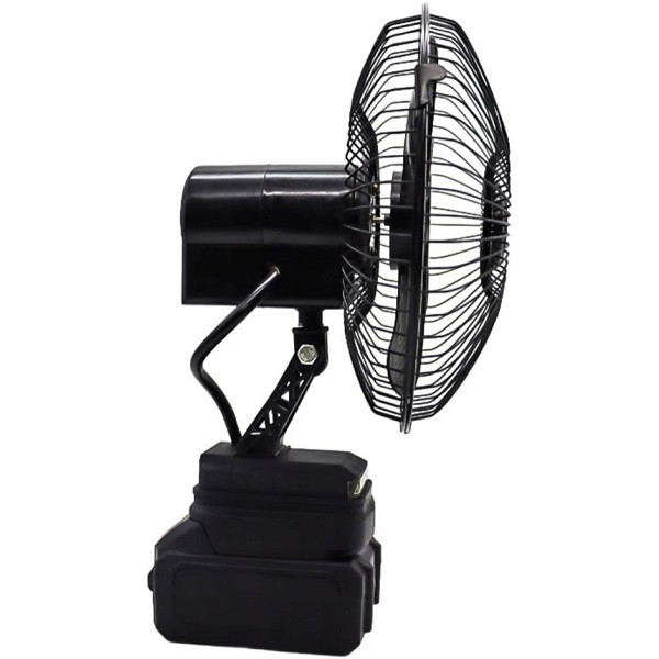 پنکه شارژی رومیزی چرخشی مدل super purtabel ظرفیت 4500 میلی آمپر ساعت
