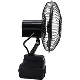 پنکه شارژی رومیزی چرخشی مدل super purtabel ظرفیت 4500 میلی آمپر ساعت