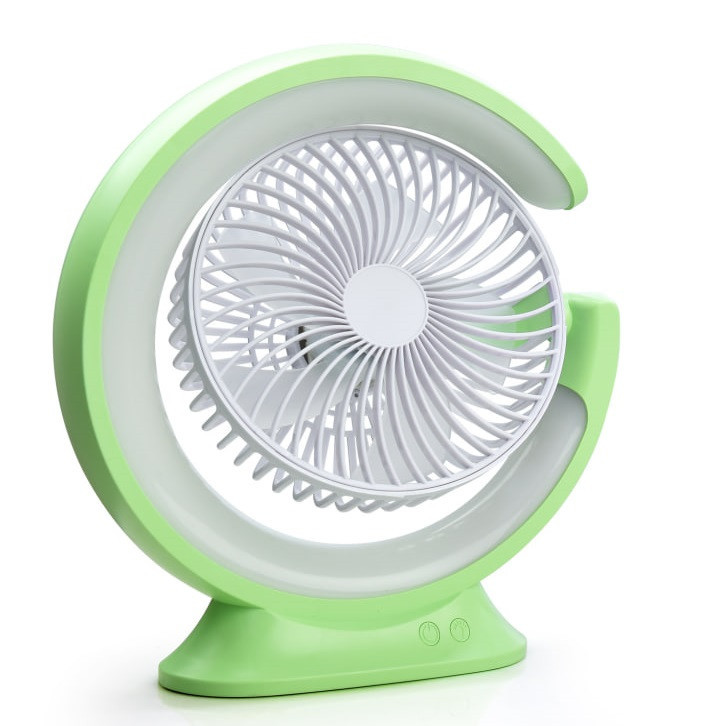 پنکه شارژی شروین مدل shervin Table Light Fan ظرفیت 4000 میلی آمپرساعت