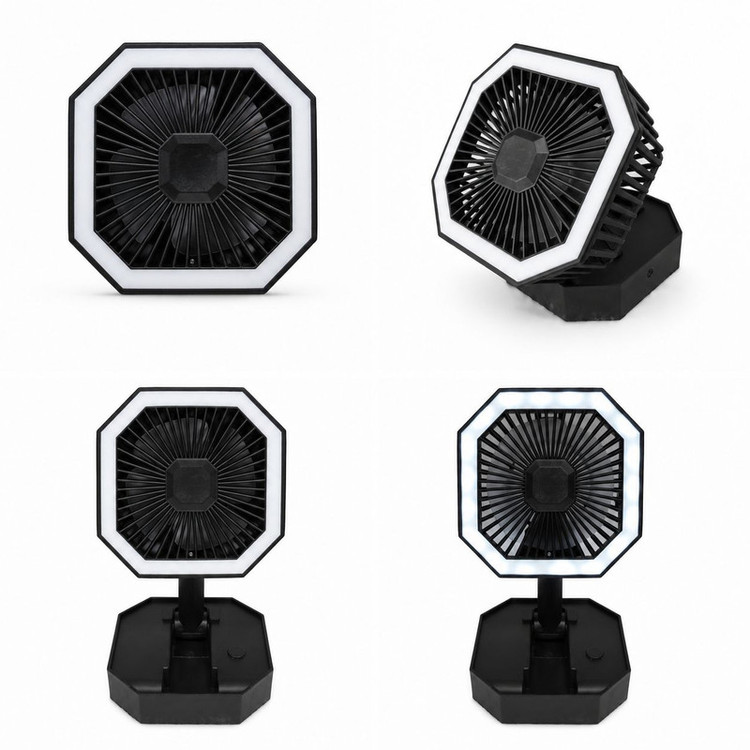 پنکه رومیزی شارژی مدل MV-15W