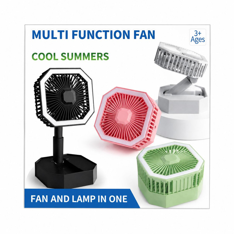 پنکه رومیزی شارژی مدل MV-15W