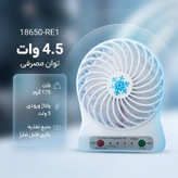 پنکه رومیزی کد 18650-RE1