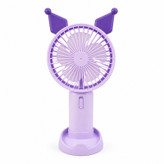 پنکه شارژی مدل پایه دار قابل حمل کرومی کد Large Huge Kuromi Fan