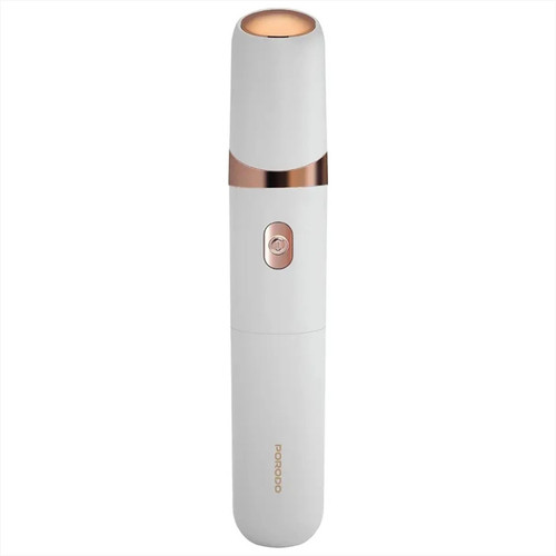 اپیلاتور صورت شارژی بانوان پرودو مدل PDLFSTFE با نور LED 360 درجه، تیغه استیل ضدزنگ، اصلاح چرخشی ملایم، مقاوم در برابر آب، طراحی ارگونومیک و باتری قابل شارژ