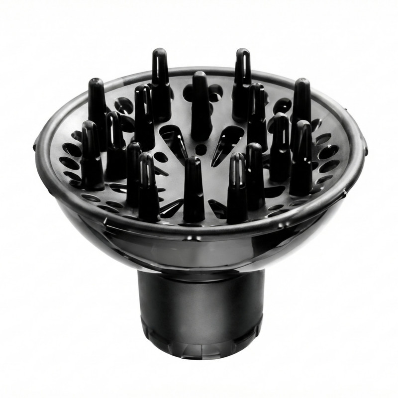 دیسپانسر سشوار وی جی ار مدل V-444D با طراحی شاخک‌دار، حجم‌دهنده، فرکننده، خشک‌کننده قوی، پخش یکنواخت گرما، مناسب استفاده خانگی و حرفه‌ای