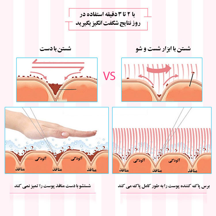 برس پاک سازی مدل اولتراسونیک