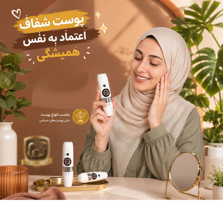 ماشین اصلاح صورت آی کیو مدل Alexander با باتری قابل شارژ و تیغه تیتانیوم پیشرفته