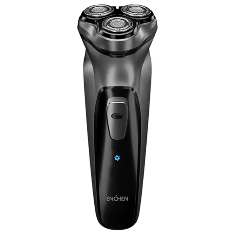 ماشین اصلاح موی صورت ان شن مدل BLACKSTONE 5V 2022 با تیغه استیل ضدزنگ، اصلاح چرخشی، باتری قابل شارژ و قابلیت شارژ سریع با پورت تایپ C، وزن 130 گرم