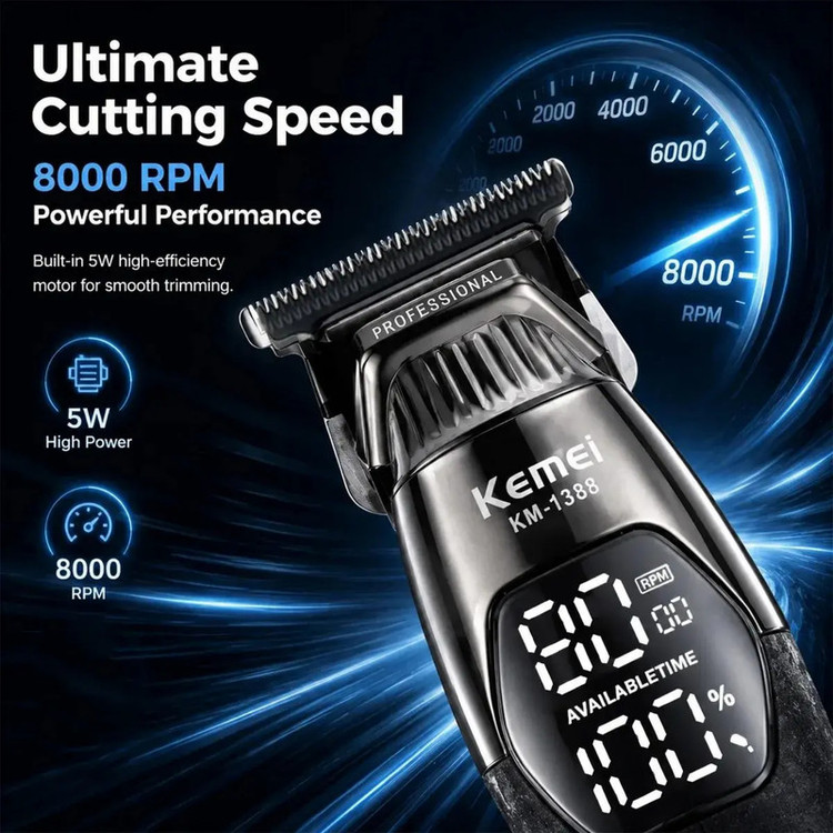 ماشین اصلاح موی سر و صورت کیمی مدل km-1388