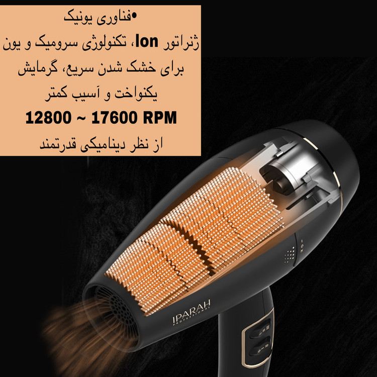 سشوار حرفه ایی ای پاراه مدل P-350