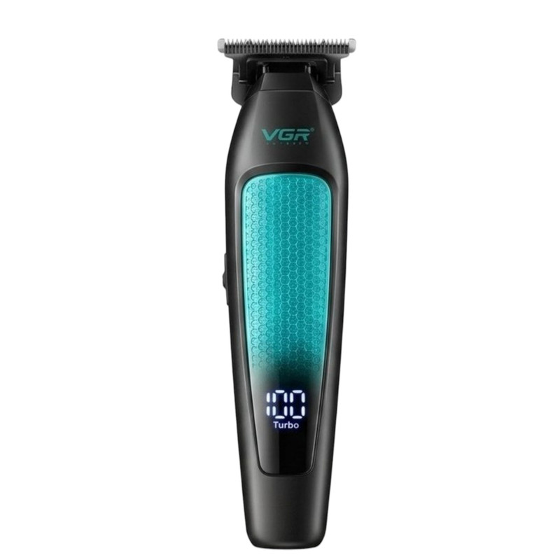 ماشین اصلاح موی سر و صورت شارژی وی جی ار مدل V-925 وزن 180 گرم با باتری قابل شارژ و تیغه استیل ضد زنگ