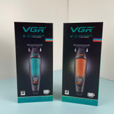 ماشین اصلاح موی سر و صورت شارژی وی جی ار مدل V-925 وزن 180 گرم با باتری قابل شارژ و تیغه استیل ضد زنگ