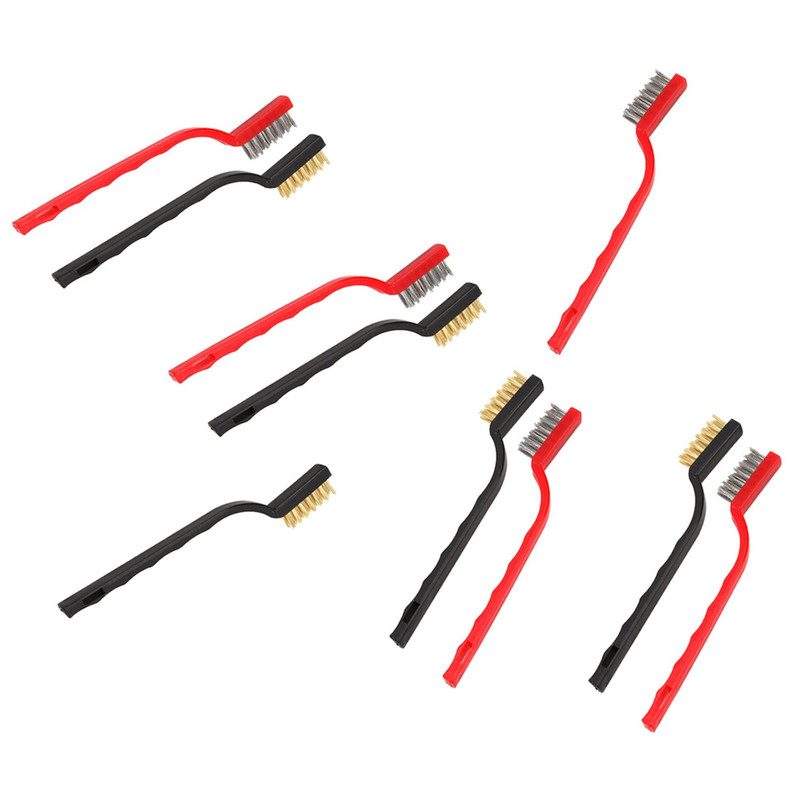 فرچه سیمی طرح مسواک مدل IMPA510762 بسته 10 عددی