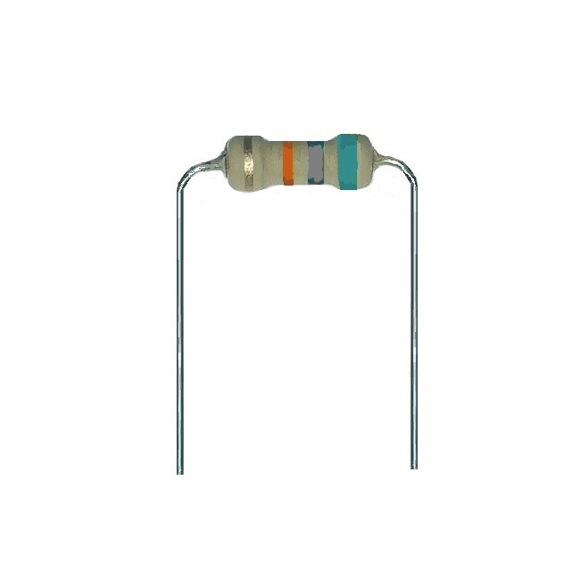 مقاومت 68 کیلو اهم مدل 68K-1/4W بسته 1000 عددی