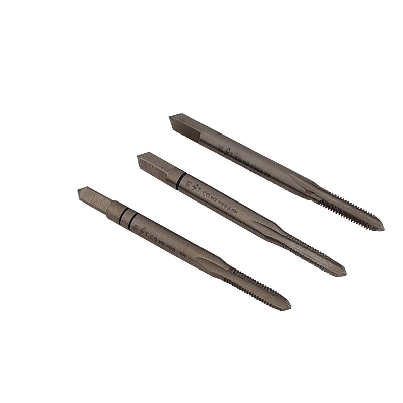 قلاویز دستی استیکو مدل M3-0.5 HSS-G سایز 3 میلی متر مجموعه 3 عددی