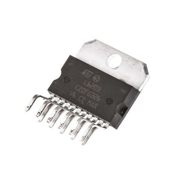 آی سی درایور موتور dc اس تی مدل L6203