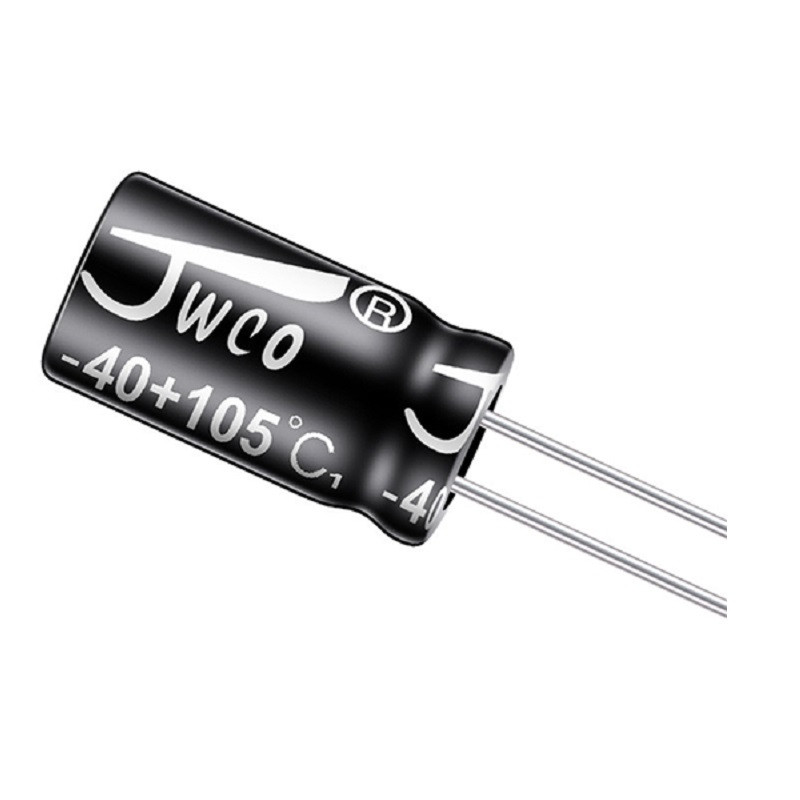 خازن الکترولیت 2200 میکرو فاراد جی دبلیو کو کد 25v بسته 25 عددی