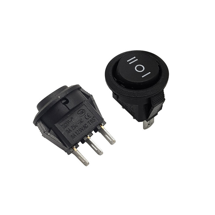 کلید راکر مدل 3 وضعیتی کد KCD1-2 بسته 20 عددی