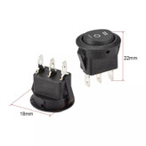 کلید راکر مدل 3 وضعیتی کد KCD1-2 بسته 20 عددی