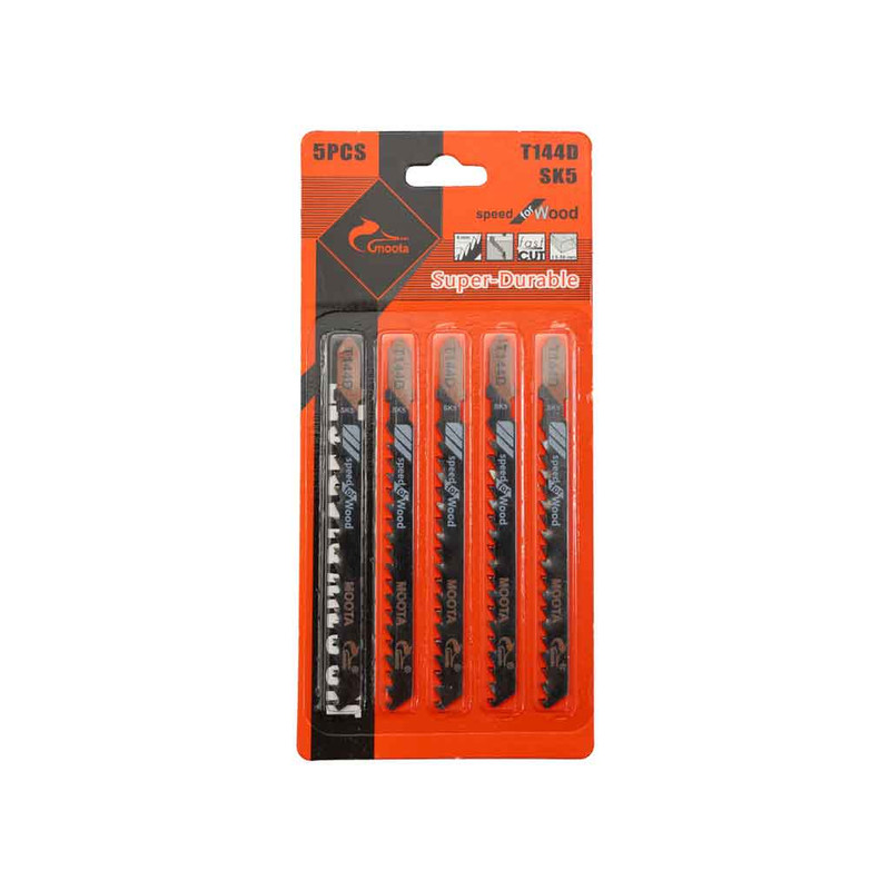 تیغ عمودبر چوب کوتاه موتا مدل T144D کد jt_5 مجموعه 5 عددی