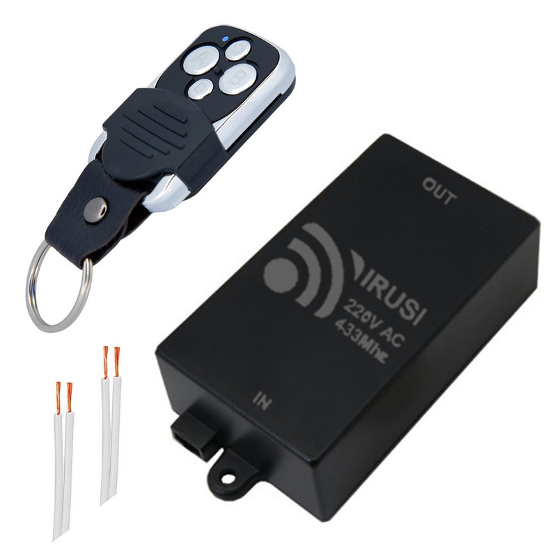 کیت فرستنده گیرنده کنترل رله ایروسی مدل 220V AC 433Mhz