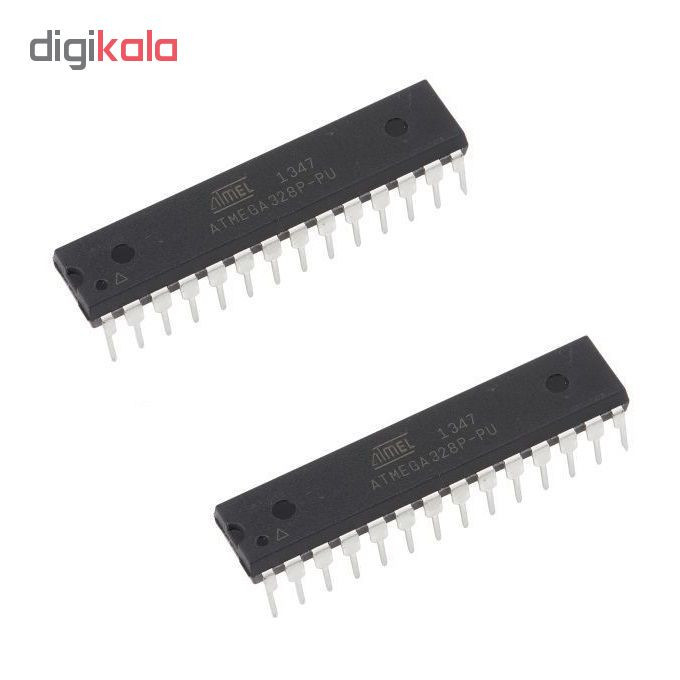 میکروکنترلر مدل ATMEGA328P-PU بسته 2 عددی