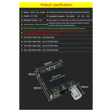 ماژول آمپلی فایر بلوتوثی مدل 50W_X2 کد A type usb