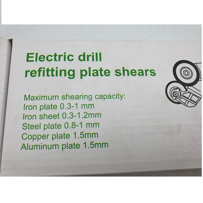 تبدیل دریل به قیچی ورق بر مدل Electric Drill