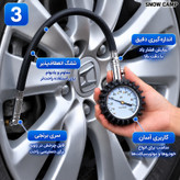 گیج فشار باد اسنو کمپ مدل 100PSI