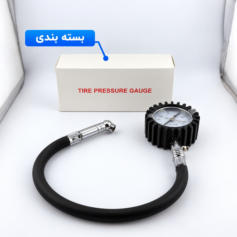 گیج فشار باد اسنو کمپ مدل 100PSI