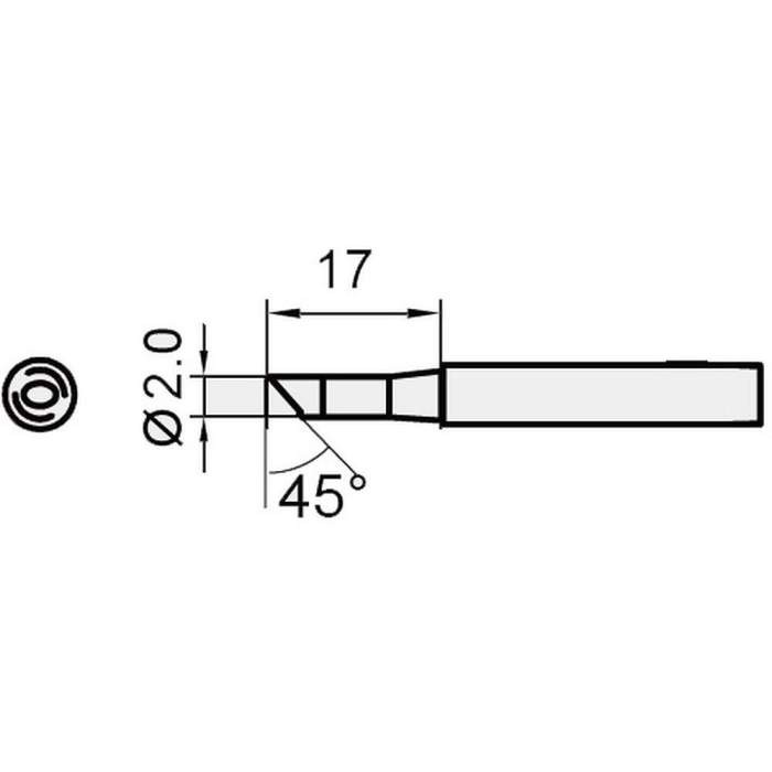 نوک هویه پروسکیت مدل 5SI-216N-2C