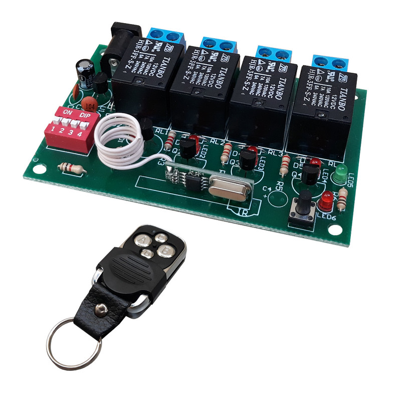 ریموت کنترل چهار کانال مدل RMT-4