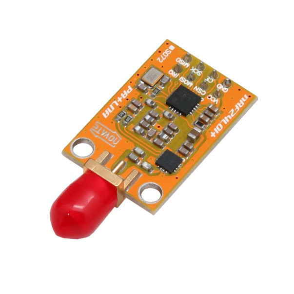 ماژول فرستنده و گیرنده مدل NRF24L01+PA+LNA به همراه آنتن