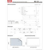 منبع تغذیه سوییچینگ مینول مدل RS-25-5